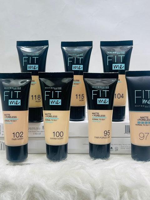 Maybelline FIT me Matte + Pore less Foundation 30ml - Khayest