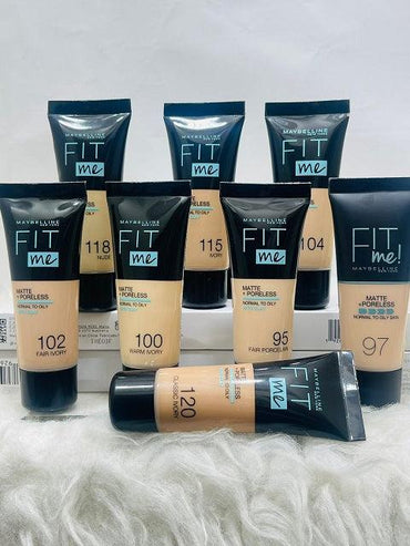 Maybelline FIT me Matte + Pore less Foundation 30ml - Khayest