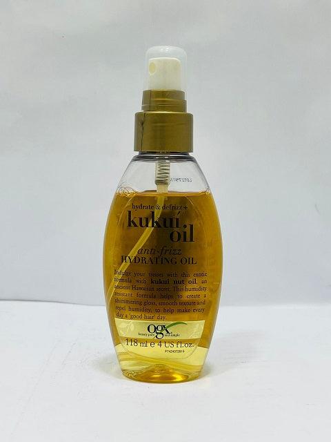 OGX Kukui Oil Anti-Frizz Hydrating Oil 118ml - Khayest