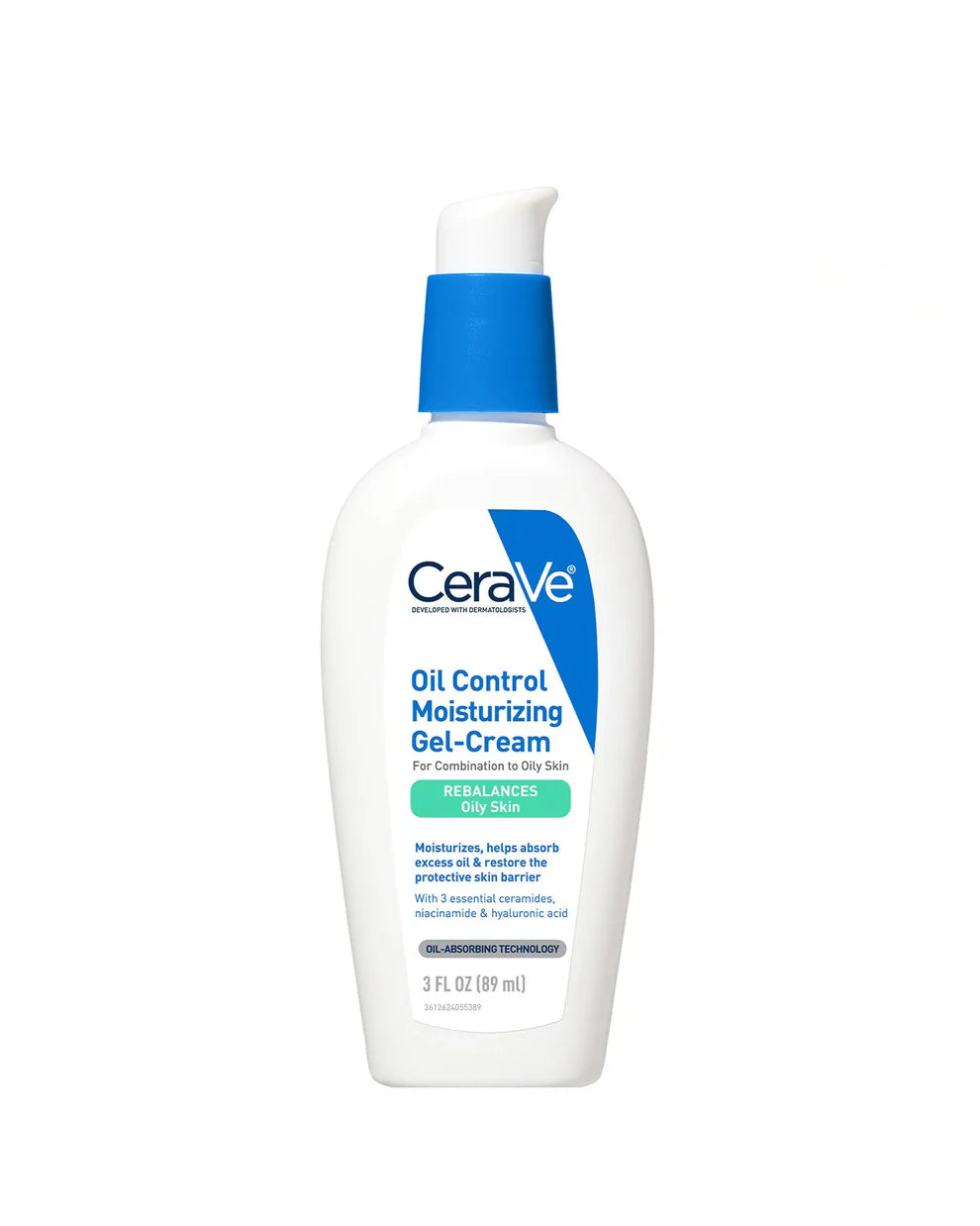 Cerave Oil Control Moisturizing Gel Cream Rebalances Oily Skin 89Ml