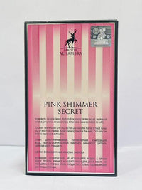 Pink Shimmer Secret Eau De Parfum For Women Perfume 100ml - Khayest