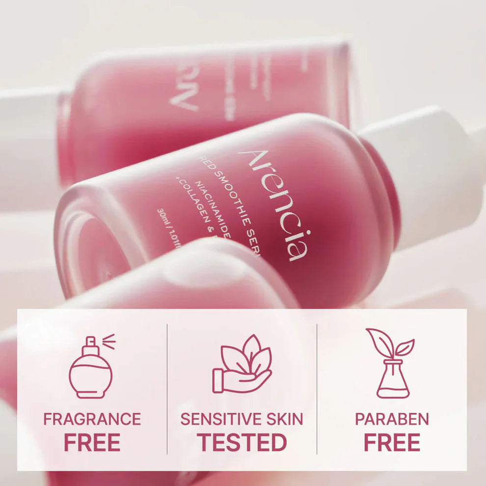 Arencia Fresh Red Smoothie Face Serum 8 30ml