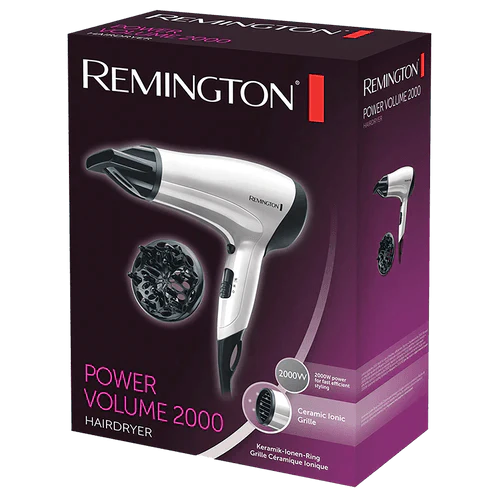 Remington Power Volume 2000 D3015 Hair Dryer - Khayest