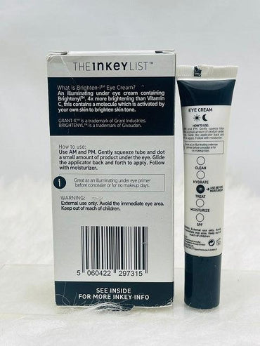 The Inkeylist Brighten- I -Eye Cream 15ml - Khayest