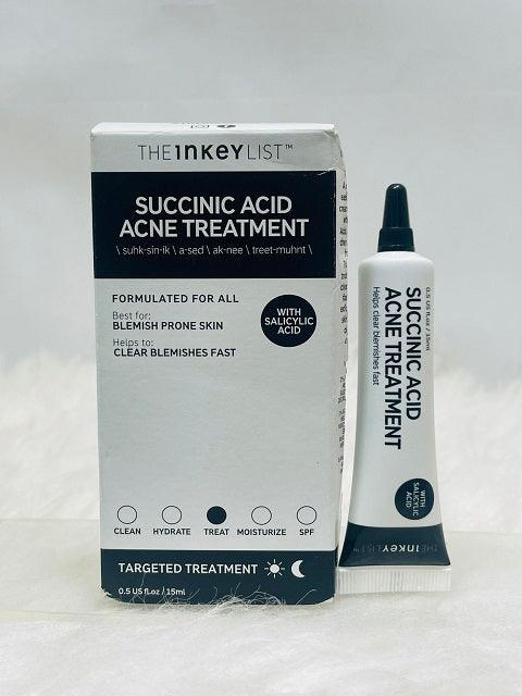 The Inkeylist Succinic Acid Acne Treatment 15ml - Khayest