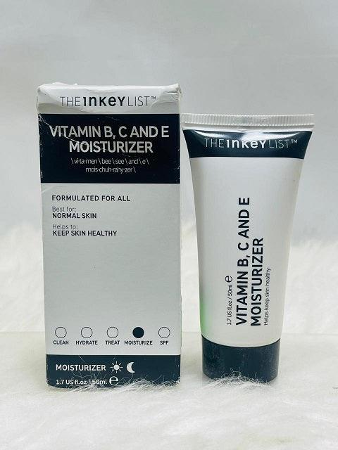The Inkeylist Vitamin B, C And E Moisturizer 50ml - Khayest