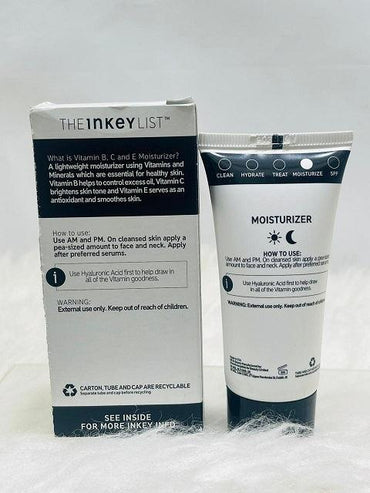 The Inkeylist Vitamin B, C And E Moisturizer 50ml - Khayest