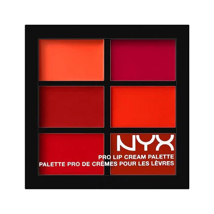 NYX Pro Lip Cream Palette The Red